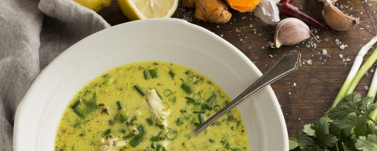 Coconut Lemon Chicken Soup - Quirky Cooking