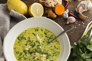 Coconut Lemon Chicken Soup Quirky Cooking