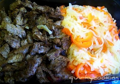 Beef or Chicken Fajitas - Quirky Cooking