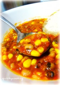 Creole Black-Eyed Peas 'n' Corn