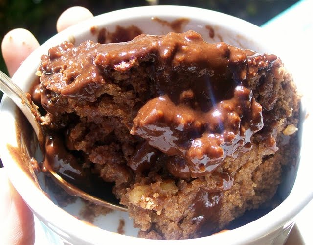Chocolate Pecan Self-Saucing Pudding - Quirky Cooking