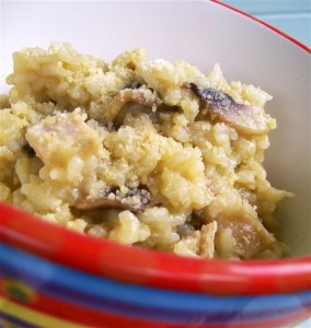 Chicken & Mushroom Risotto - Quirky Cooking