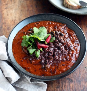 Black Bean Mole, Quirky Cooking