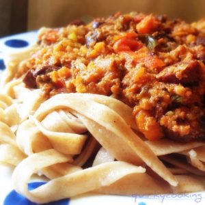 Bolognese Sauce in the Thermomix