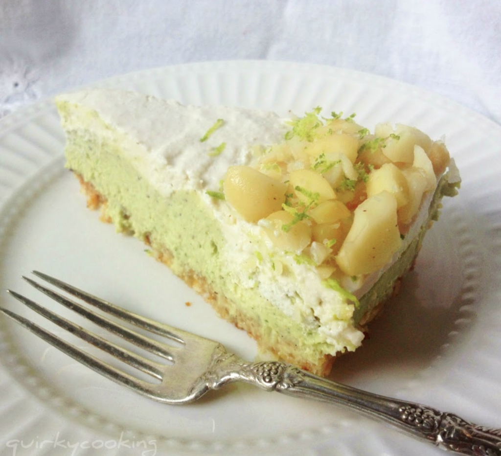 Raw Macadamia Lime ‘Cheesecake’ - Quirky Cooking