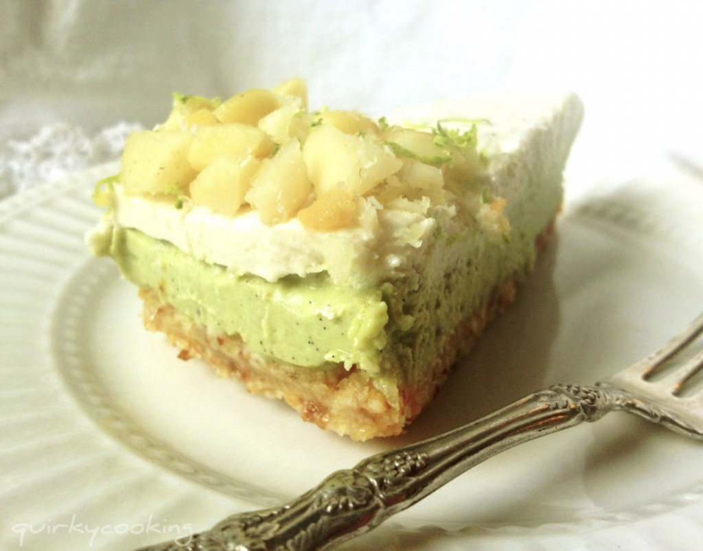Quirky Cooking - Raw Macadamia Lime Cheesecake