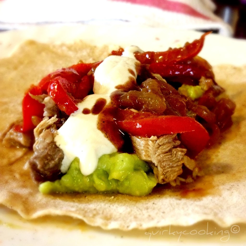 Mexican Fajitas with Spelt Tortillas - Quirky Cooking