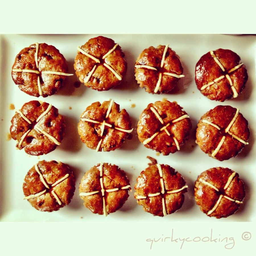 Gluten Free & Dairy Free Hot Cross Buns - Quirky Cooking