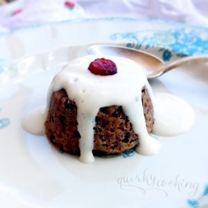 Mini grain free, dairy free steamed puddings Quirky Cooking