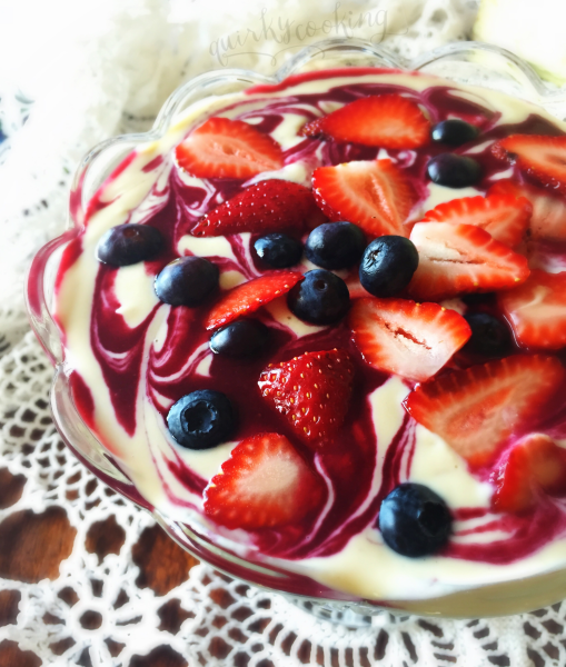 Lemon Berry Trifle Dairy Free Grain Free Egg Free GAPS friendly - Quirky Cooking