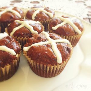 grain free dairy free hot cross muffins quirky cooking