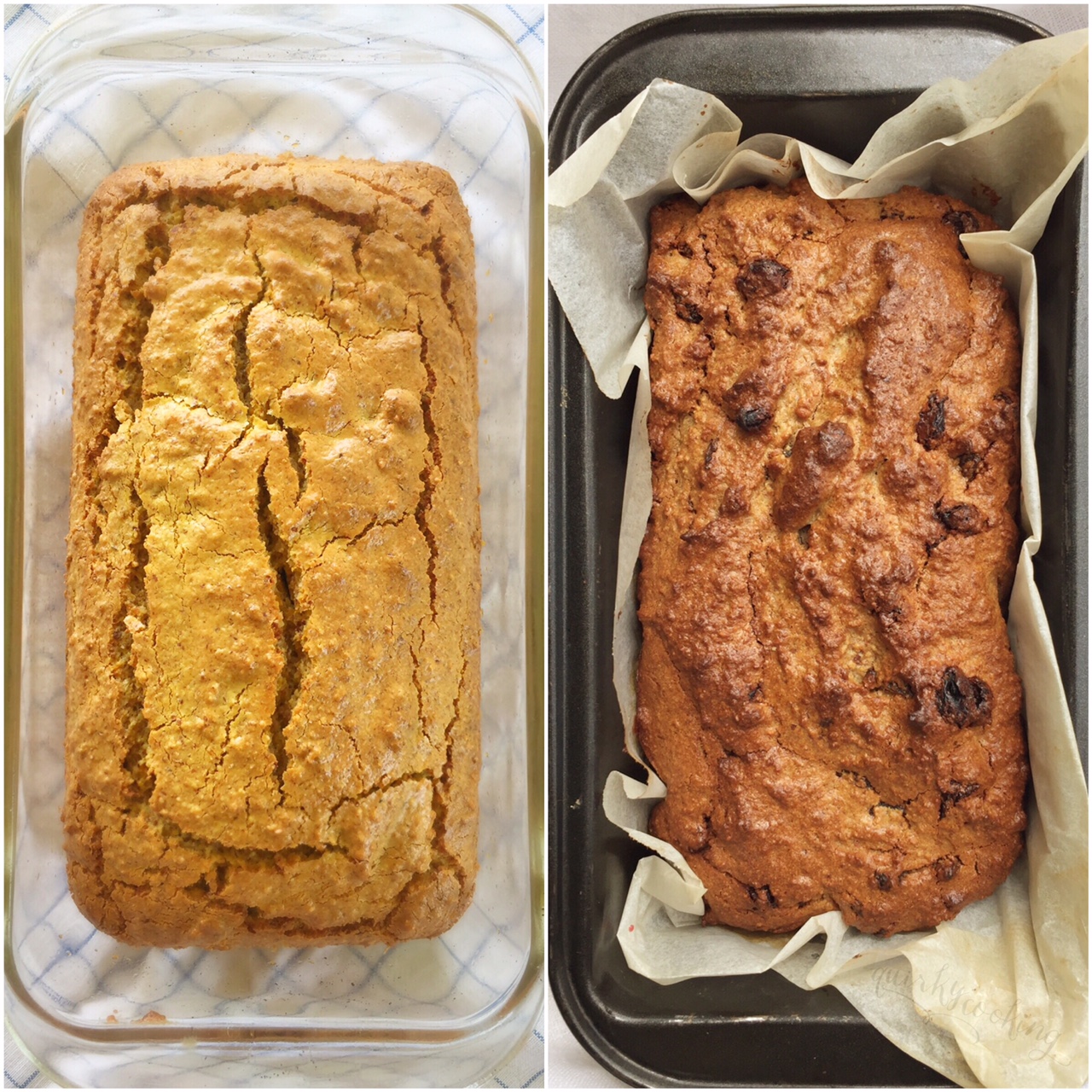 Grain-Free Bread Formula - Almond Pumpkin Bread or Apple Sultana Spice Bread | Quirky Cooking
