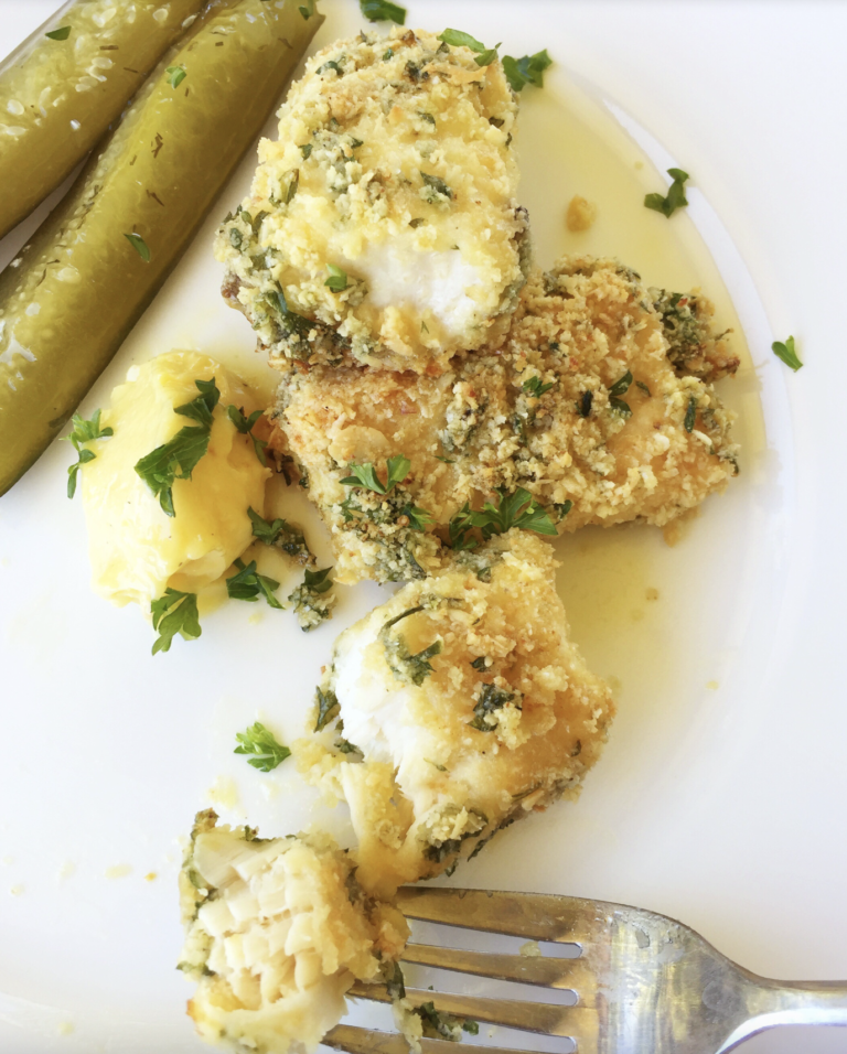 Baked Fish Fingers - Quirky Cooking