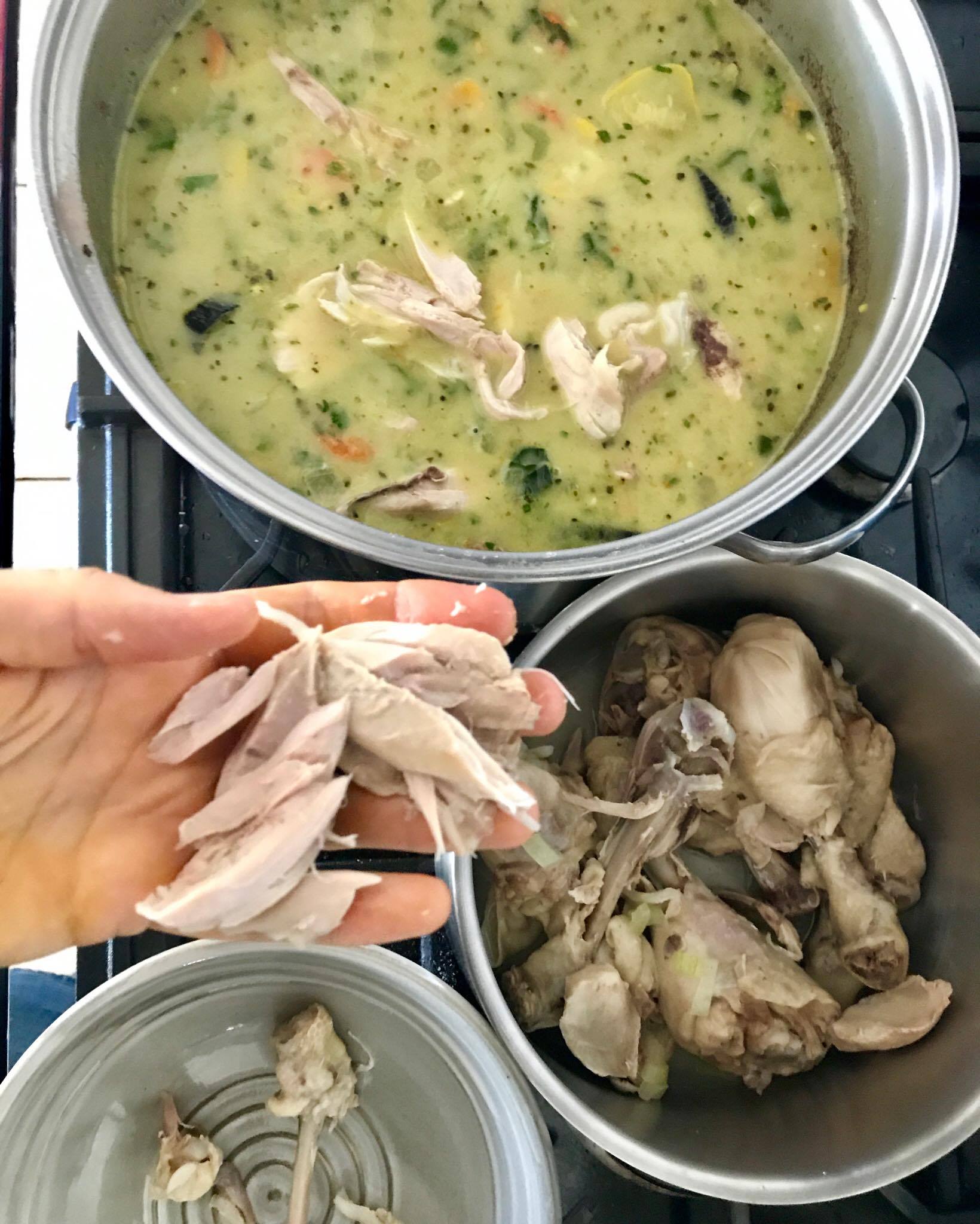 Healing Chicken Soup, Quirky Cooking
