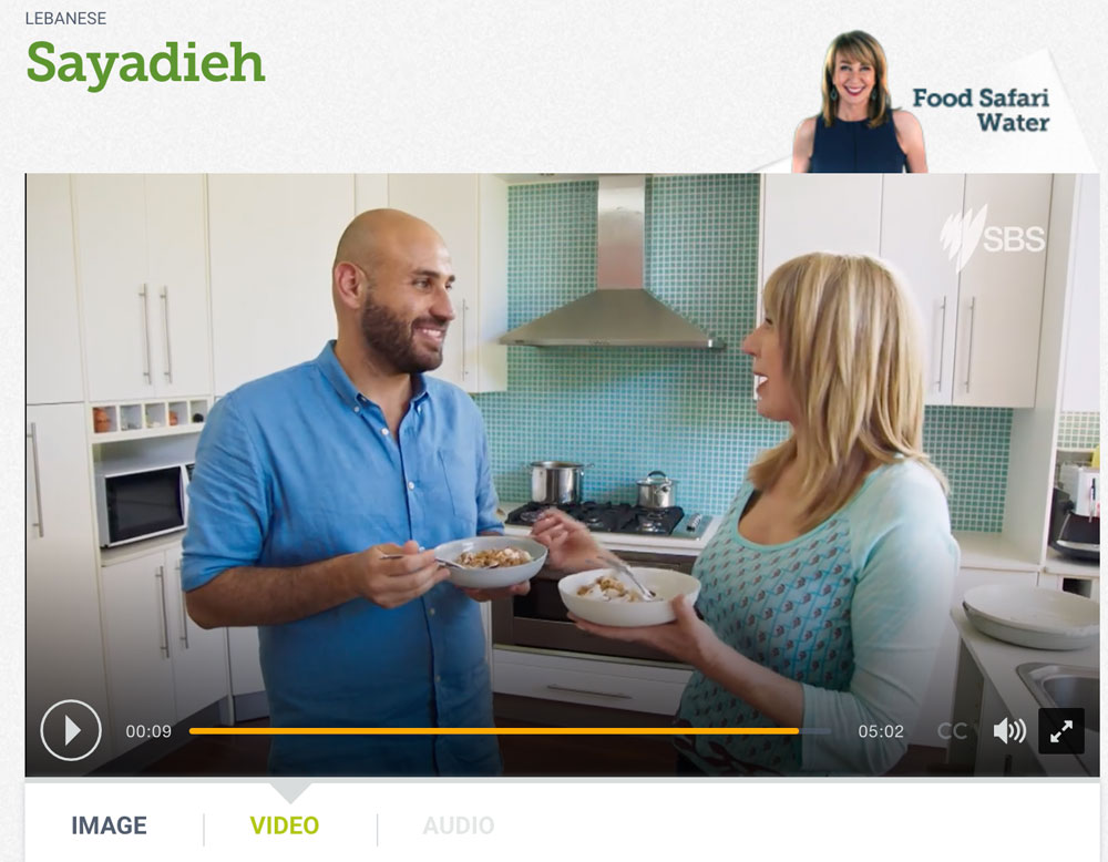 Fouad Kassab on Food Safari, Sayadieh, Quirky Cooking