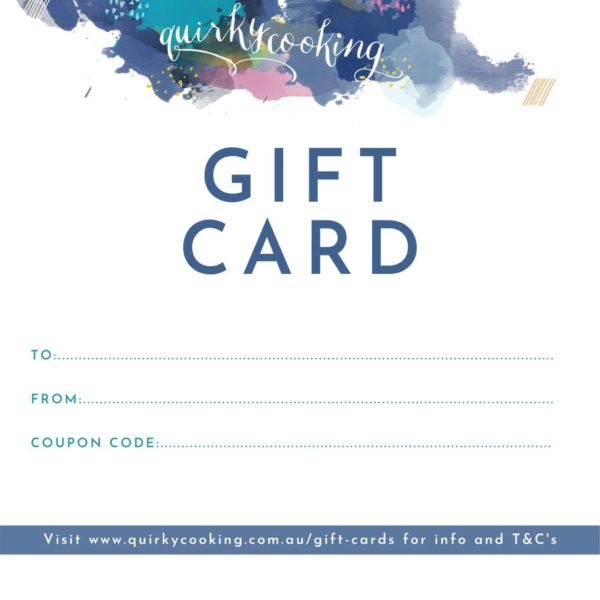 gift card, Quirky Cooking