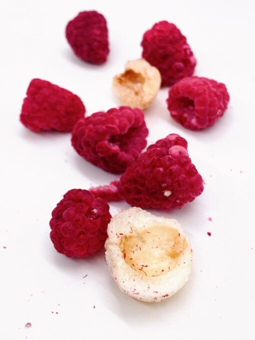 Freeze Dried Raspberries and Lychees,Quirky Cooking
