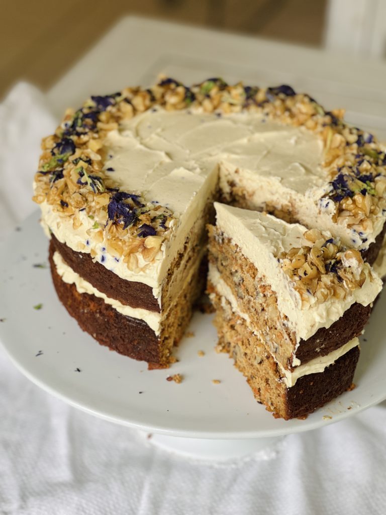 Grain-Free Carrot Cake, Quirky Cooking