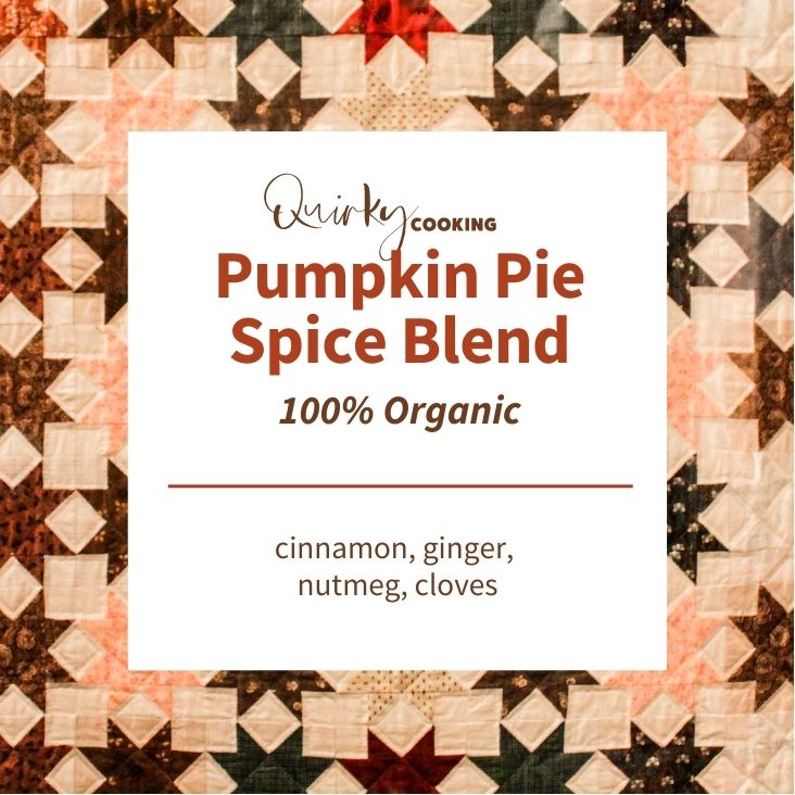 Pumpkin Pie Spice Blend, Quirky Cooking
