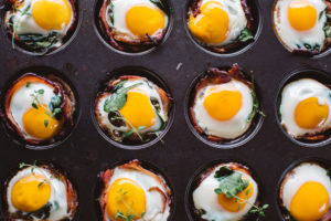 Bacon, Egg & Spinach Pies, Quirky Cooking