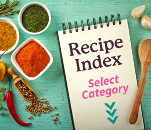 Recipe Index, Quirky Cooking