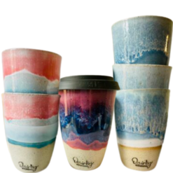 Quirky Cooking Ceramic Travel Cups